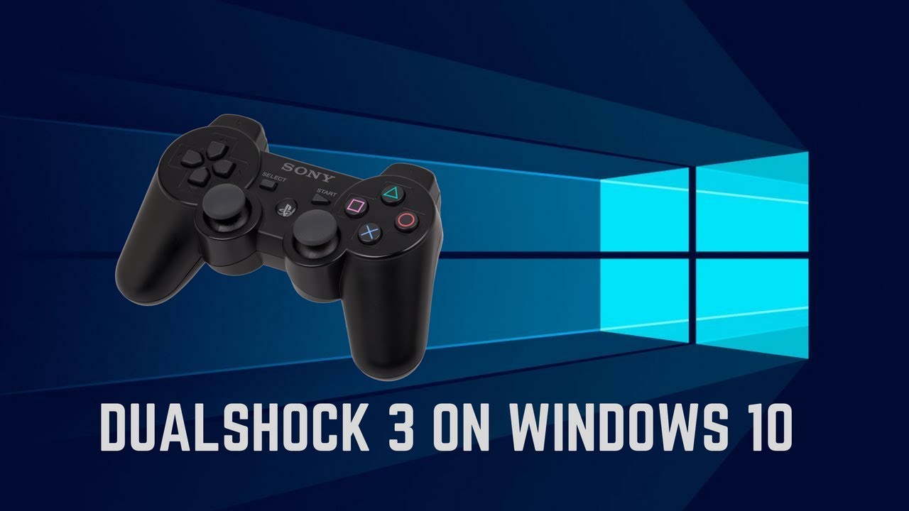 how to use ps3 controller on windows 10 without drivers